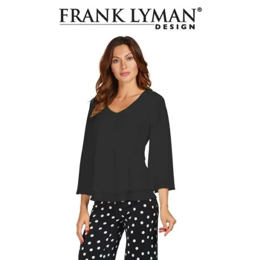 Frank Lyman Design - Blouse Avec Manche | Lingerie L'Hirondelle 7 Frank Lyman Design - Blouse Avec Manche | Lingerie L'Hirondelle -LINGERIE L'HIRONDELLE Boutique Frank Lyman Design Blouse avec manche Lingerie l Hirondelle