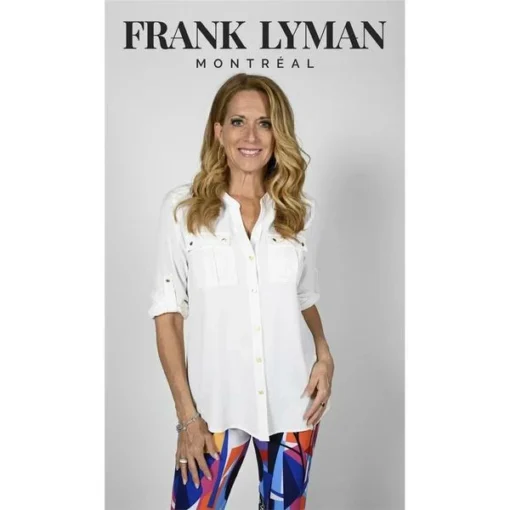 Frank Lyman Design - Blouse En Tissu | Lingerie L'Hirondelle 1 Frank Lyman Design - Blouse En Tissu | Lingerie L'Hirondelle -LINGERIE L'HIRONDELLE Boutique Frank Lyman Design Blouse en tissu Lingerie l Hirondelle