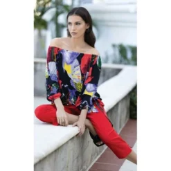 Frank Lyman Design - Haut Avec Manche Plissé | Lingerie L'Hirondelle