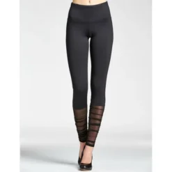Mondor - Legging Bas De Jambe Résille | Lingerie L'Hirondelle