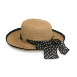 Wallaroo - Chapeau Julia Avec Ruban à Pois | Lingerie L'Hirondelle