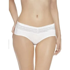 Warner's - Hipster En Cotton Avec Dentelle | Lingerie L'Hirondelle